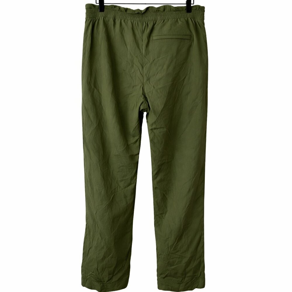 Athleta Trekkie High Rise Parachute Pant Aspen Olive Size 12 - Picture 5 of 7